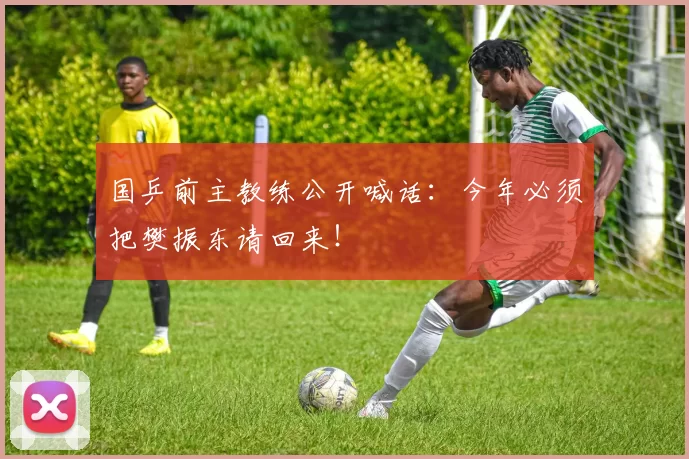 国乒前主教练公开喊话：今年必须把樊振东请回来！